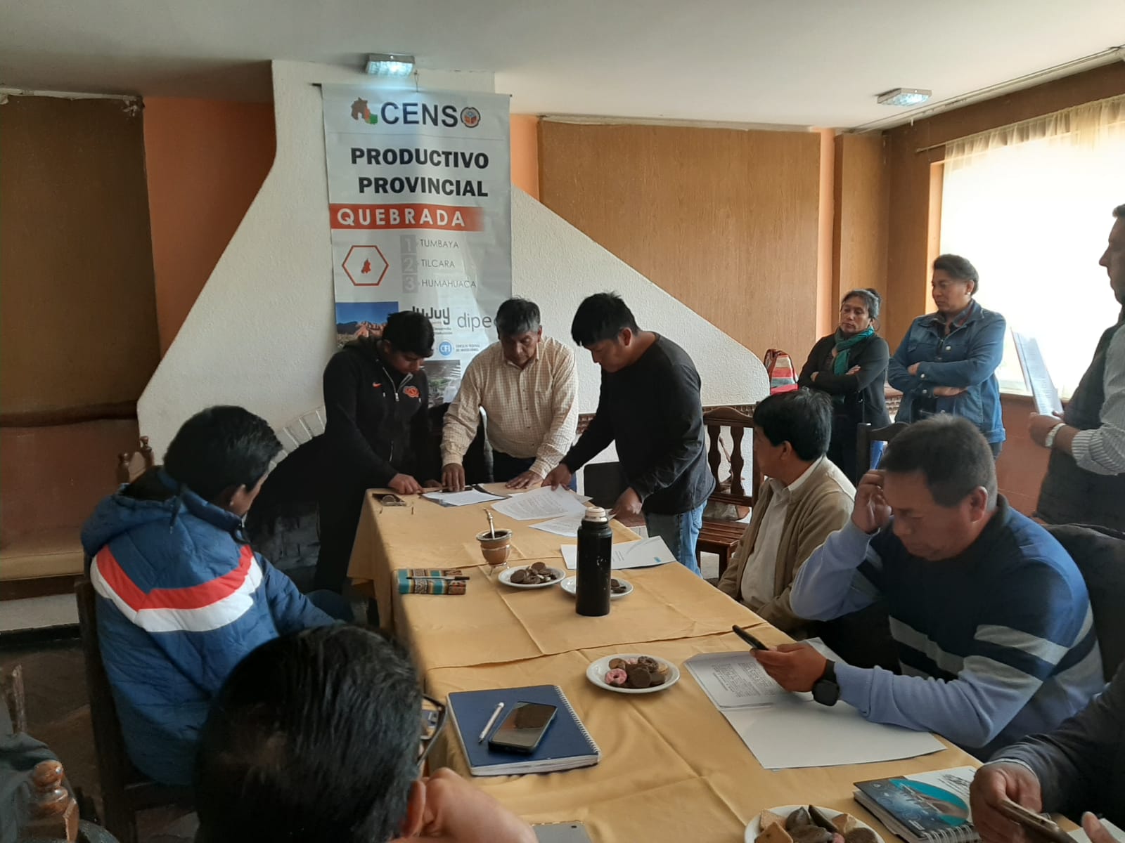 Firma de Convenio para el Inicio del Censo Productivo Provincial en Humahuaca